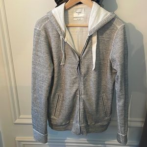 Billy Reid Men’s Full Zip Knit Hoodie Size M